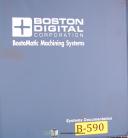 Boston Digital-Boston Digital Series 40, NC Milling, Setup Instructions and Wiring Manual-40C-Series 40-01